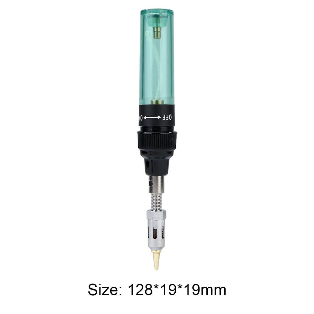 Portable Triad Butane Gas Electric Soldering Iron Set Adjustable Temperature Universal Solder Iron Burning Pen Set Welding Kit