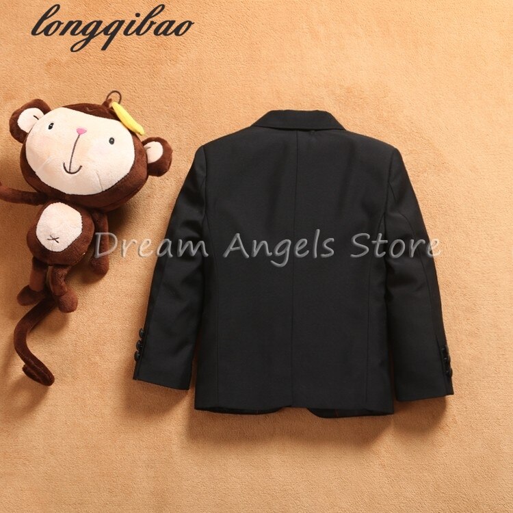 Frete grátis Conjunto terno conjuntos de menino Terno ternos Slim Fit Noivo Smoking Novo estilo menino da menina de Flor (jaqueta + calça + Colete + Gravata + gravata borboleta)