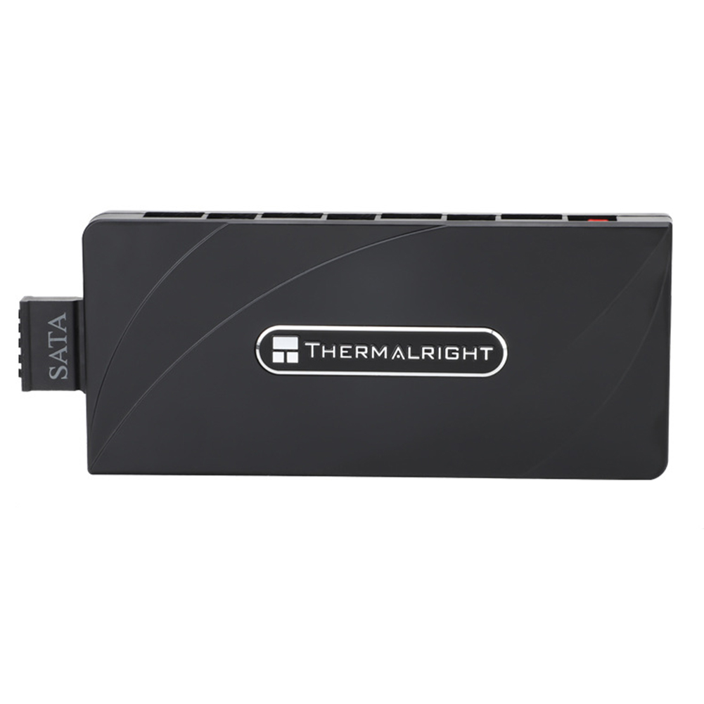 ARGB Chassis Fan HUB 1 to 8 4pin PWM 3PIN Cooler Fan Splitter Extension 5V Power Supply Socket PC Speed Controller Adapter