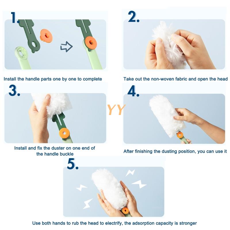 Dusting Brush Screen Dust Cleaner Duster Refills Home Cleaning Tools Attachments