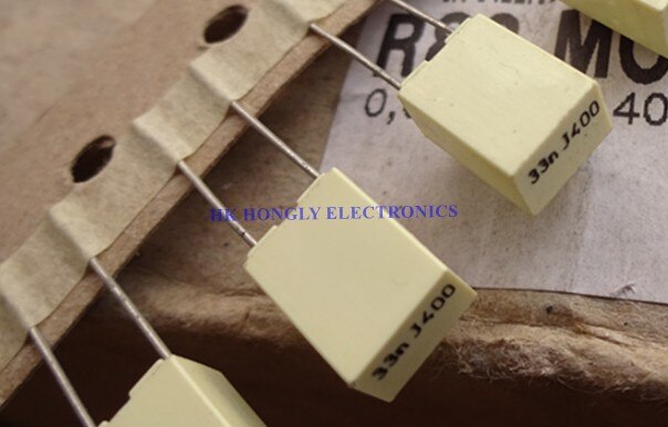 50PCS R82 10nJ400 22nJ400 33nJ400 47nJ400 0.01UF 0.022UF 0.033UF 0.047UF 10NF 22NF 33NF 47NF 400V P=5mm Film Capacitor