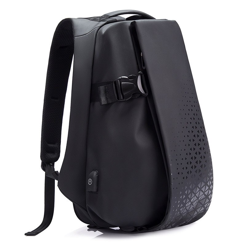 Men Backpack for Laptop USB Port Waterproof Travel Backpack Large Capacity College Student School Backpack