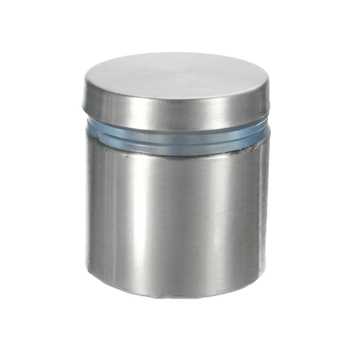 4 Stuks 25Mm Rvs Reclame Bolt Beugel Bout Reclame Pinboard Voor Bevestiging Spijkeren Glas Hout Board Schroeven Gereedschap