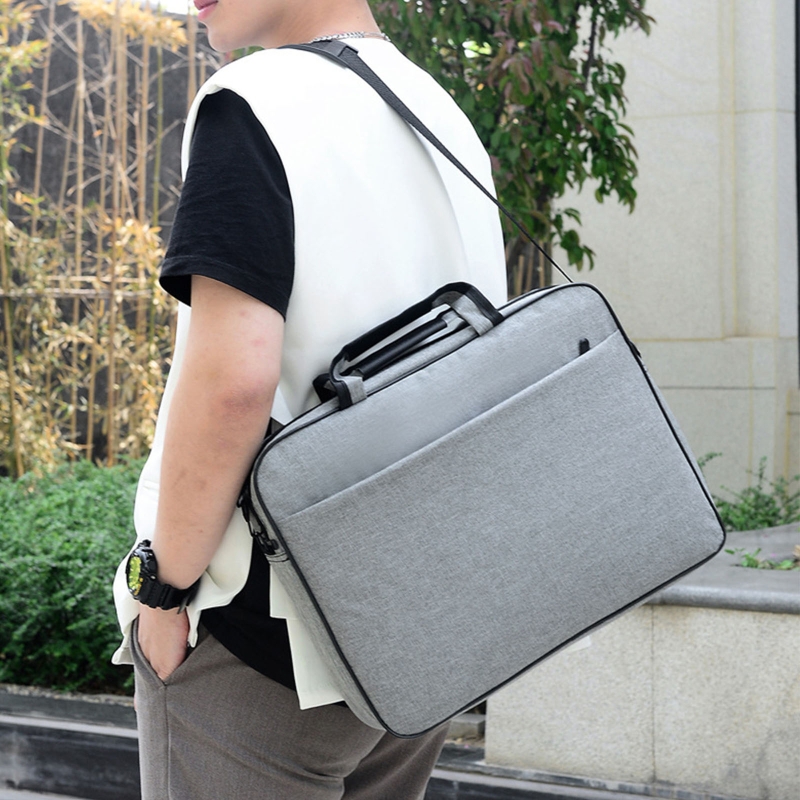 Pokrowiec na laptopa torba z uchwytem dla 15.6 "17 Cal Laptop wstrząsoodporny komputer torba na notebooka ochronny torby transportowe na ramię