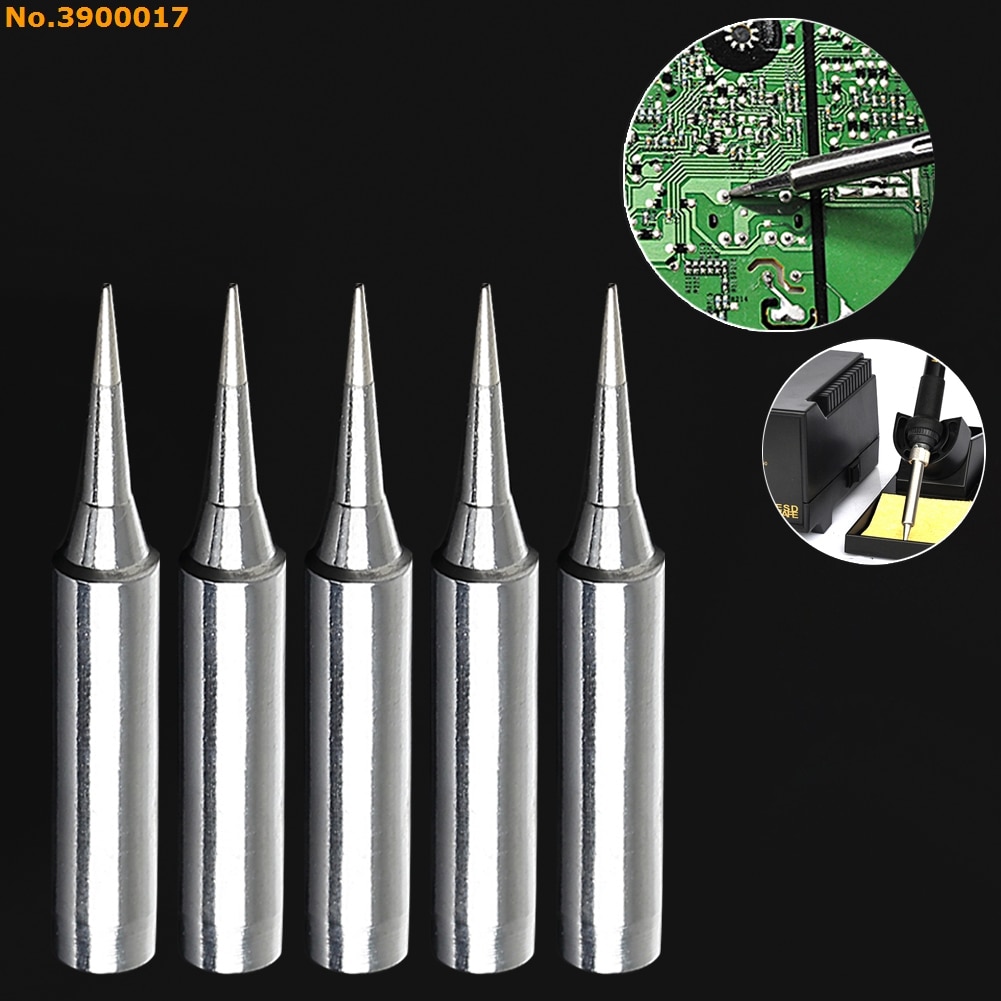 5pcs/lot 900M-T-I Replacement Solder Soldering Iron Tip For Hakko 936/937 Station