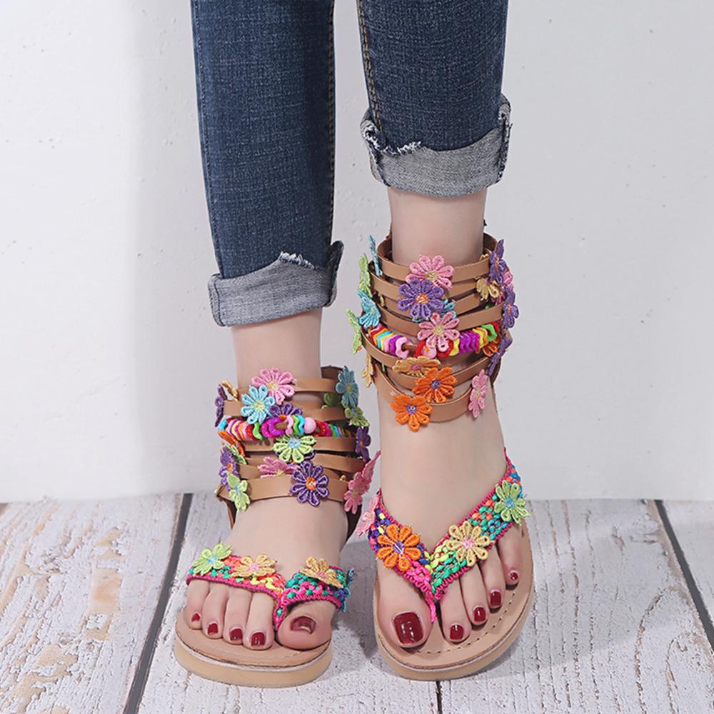 35 43 Bohemian Romeinse Stijl Visgraat Vrouwen San Grandado 35-43-bohemian-romeinse-stijl-visgraat-vrouwen-san-grandado