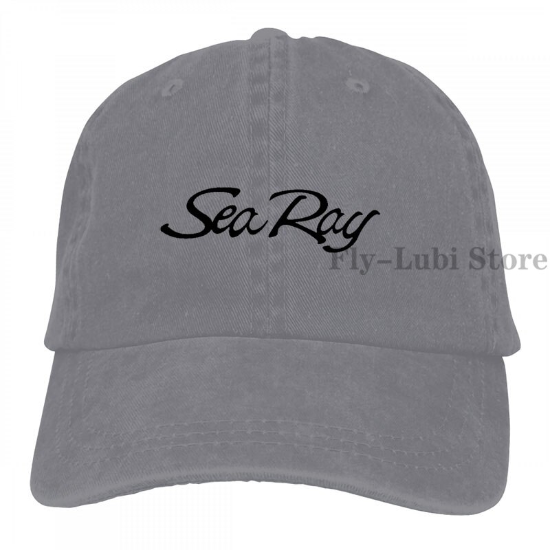 Sea Ray S 02 Boat Kit Baseball cap men women Trucker Hats adjustable cap: 2-Gray