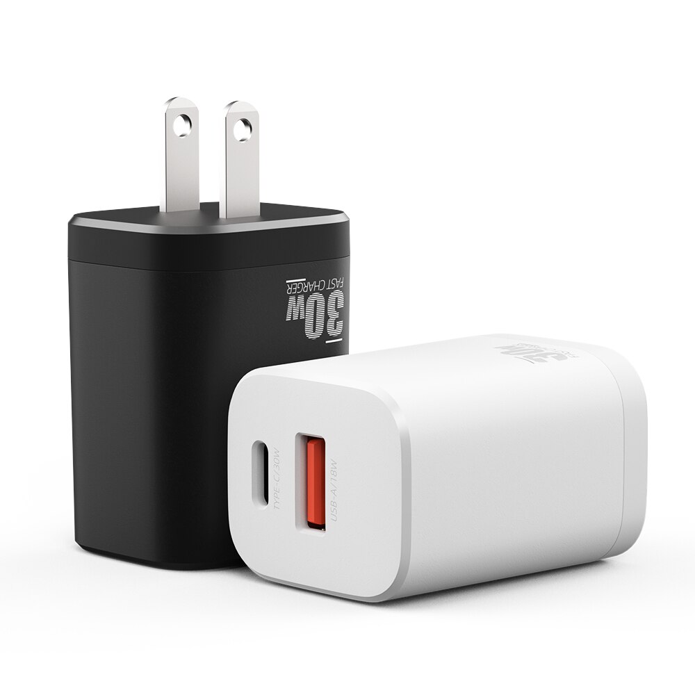 SIKAI Super 30W USB C ładowarka Adapter dla iPhone 13 12 Pro Max typ C QC 3.0 PD szybkie ładowanie dla Xiaomi telefon szybka ładowarka
