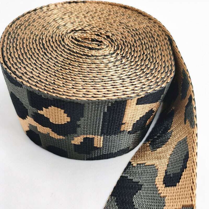 2Meters 50mm 1.5mm Thick Polyester/Nylon Webbings DIY Sewing Jacquard Webbing Strap For Bag Ribbons Clothes Hat Decorative Tapes: 07