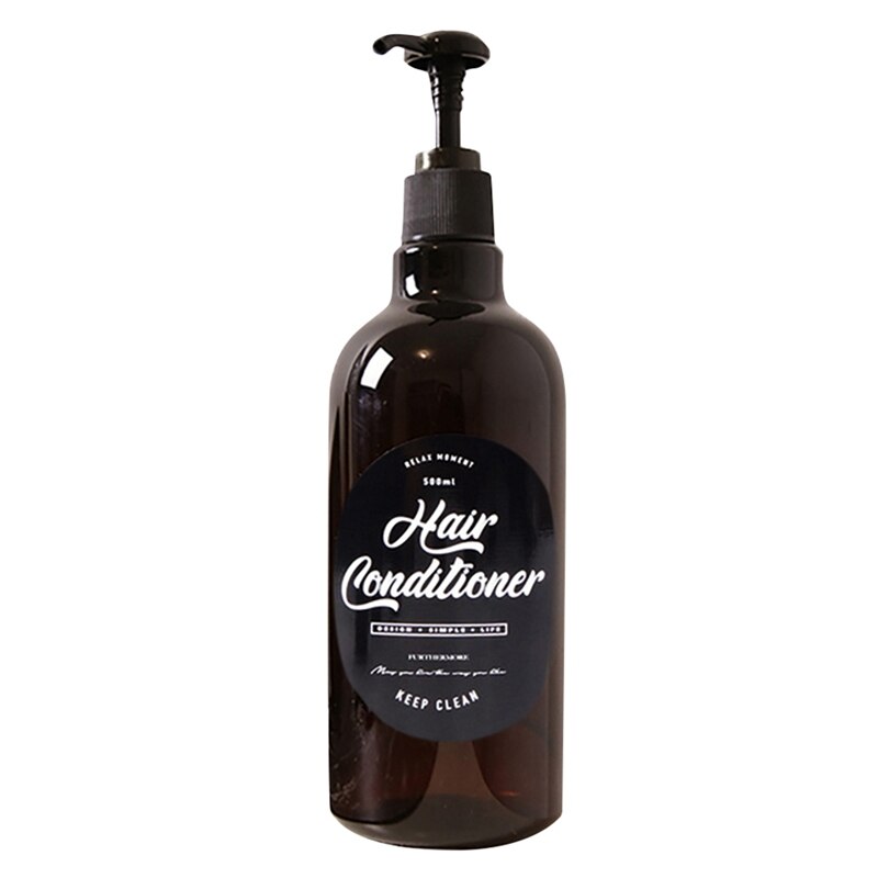 Hervulbare lege fles verdeelde reisfles shampoo douchegel conditioner container persfles getagd: Rz1991b