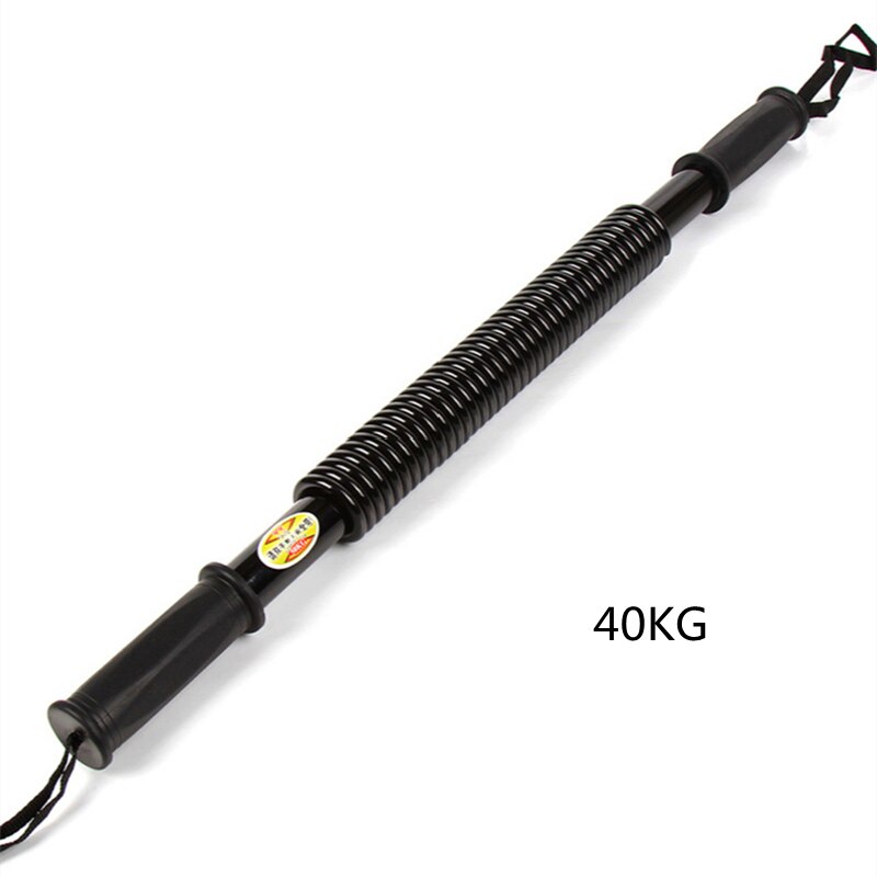 Carbon Steel Spring Arm Strength Device Indoor Fitness Equipment Adjustable Chest Expander Muscle Training Arm Strength Bar: 40KG