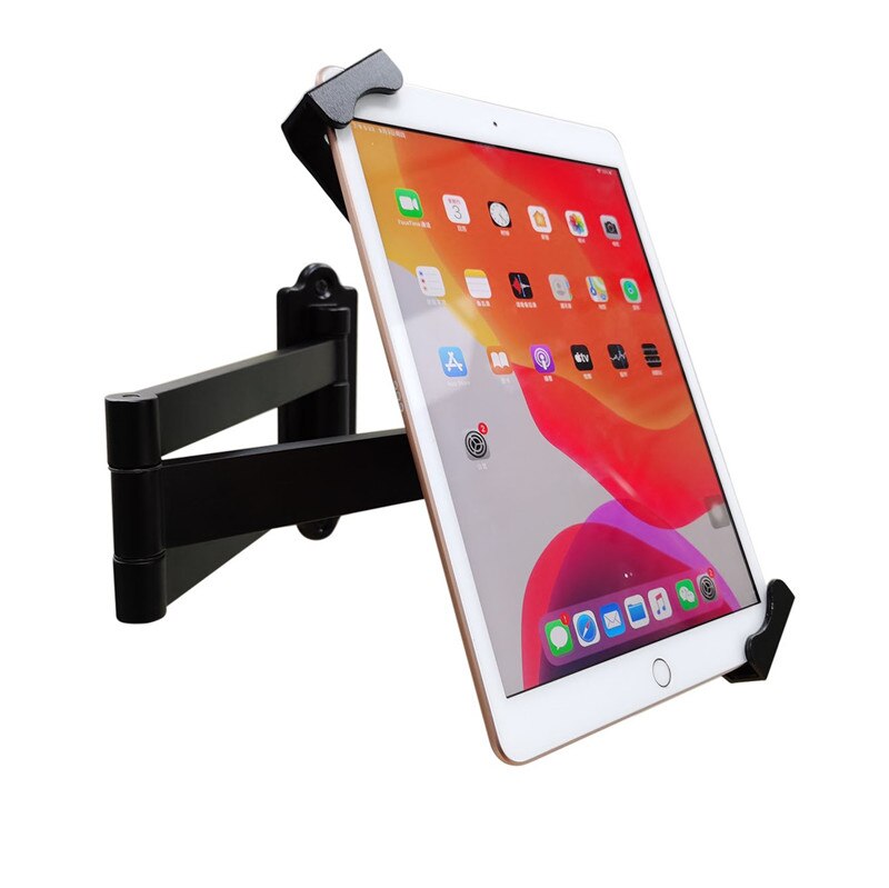 7-10.1 inch android tablet vesa wall mount security articulating lock mounting dispaly bracket for Samsung 10" for Surface pro