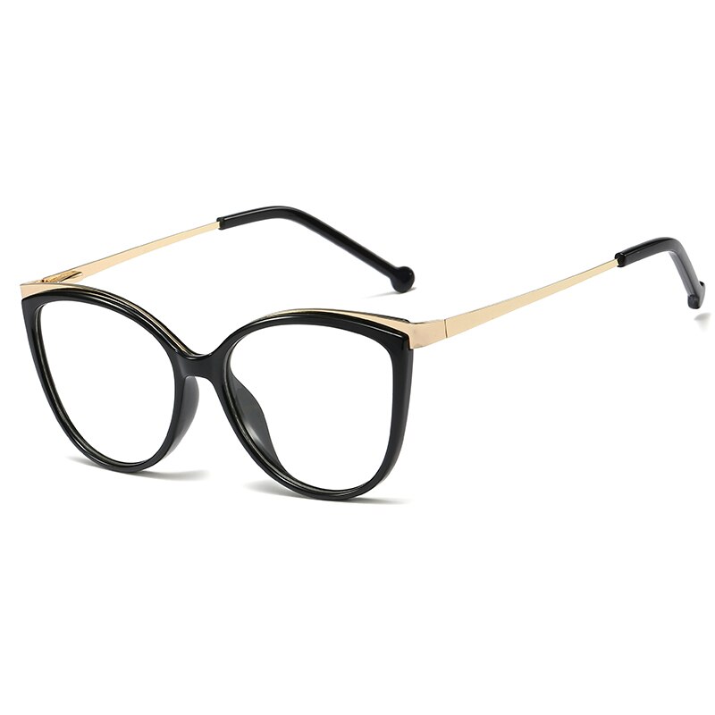 Gafas ópticas ultraligeras para hombre y mujer, monturas para gafas de plástico, de titanio, Retro, con de gato, a la