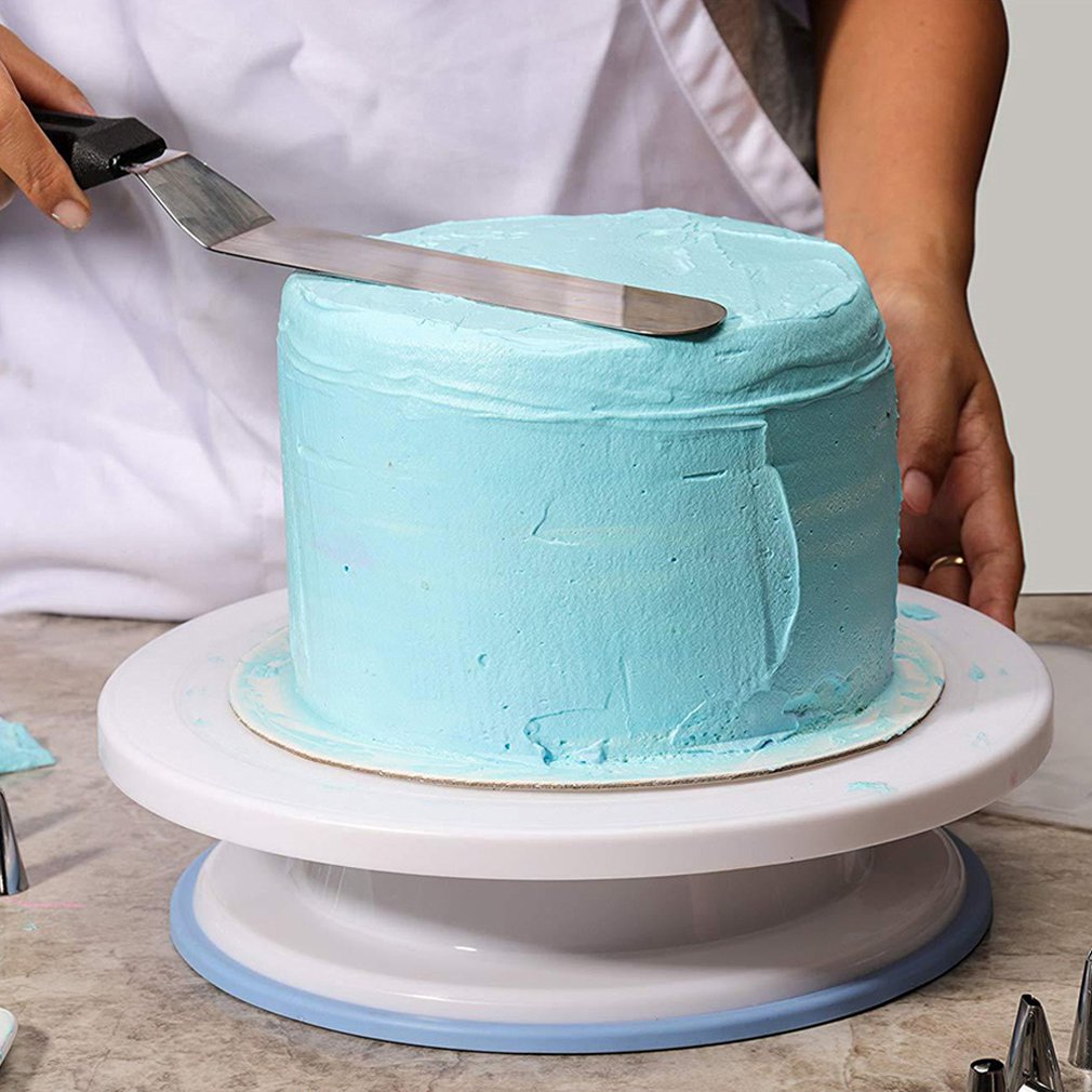 Baking Tools Cake Decorating Table Round Flat Plastic Cake Turntable Cake Turntable Spatula / Turntable