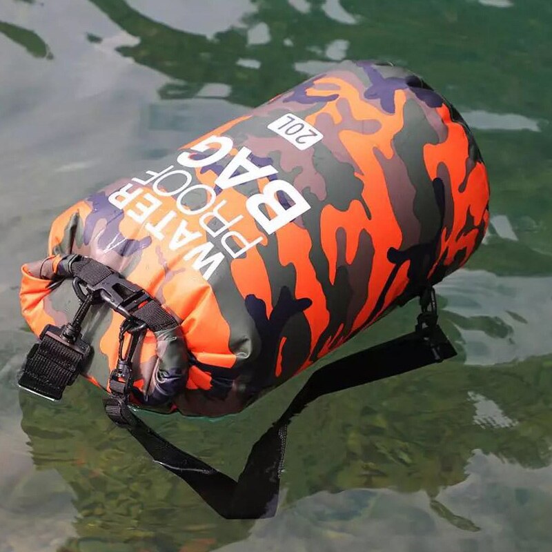 Waterproof Bag Outdoor Camouflage Waterproof Backpack Rafting Upstream Camping Equipment Naturehike Dry Bag Storage Sack