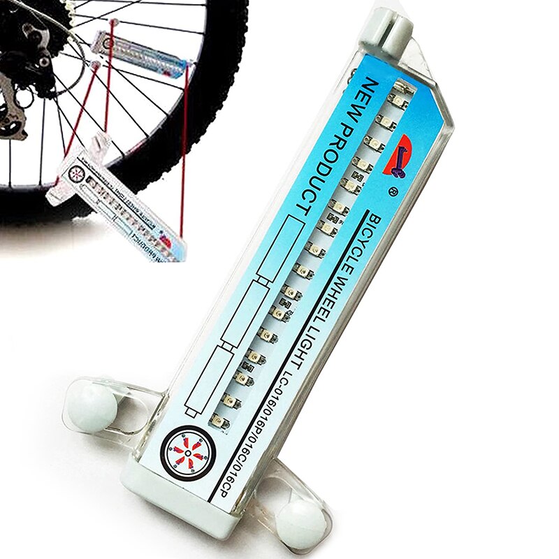 3D Fahrrad Speichen LED-leuchten Bunte Fahrrad Rad Licht Multi-farbe 42 aufbringen 16 LED Fahrrad Speichen Lichter