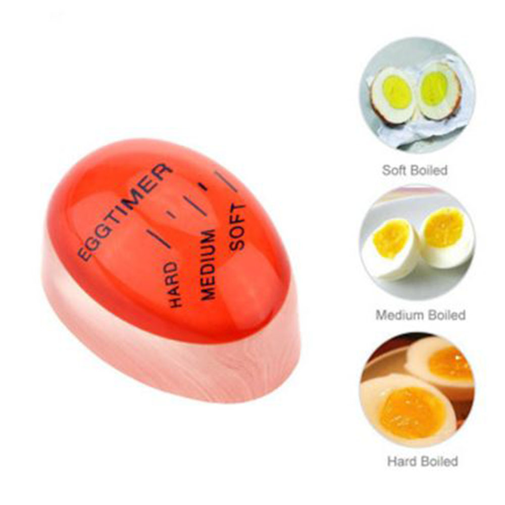 Egg Timer Egg Perfect Color Changing Timer Eggs Cooking Helper Timer Eco-Friendly Resin Egg Timer Tool Kitchen