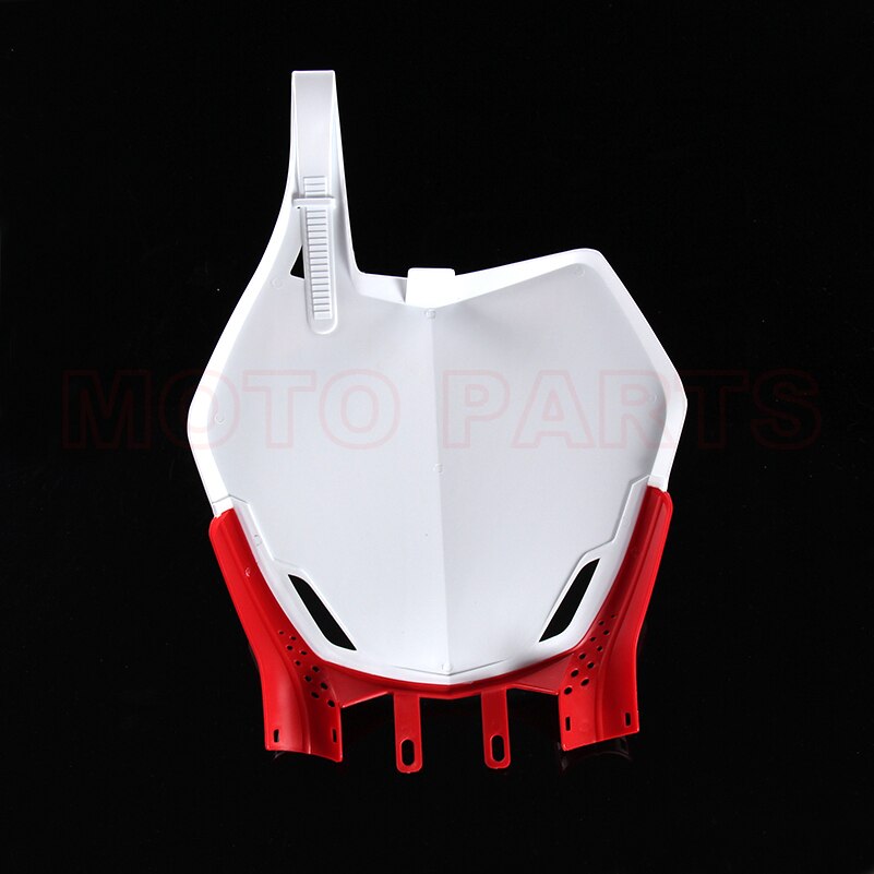 Merke universal front nummerplateholder dobbel farge for - crf yzf wrf kxf klx motorsykkel pit dirt bike motocross