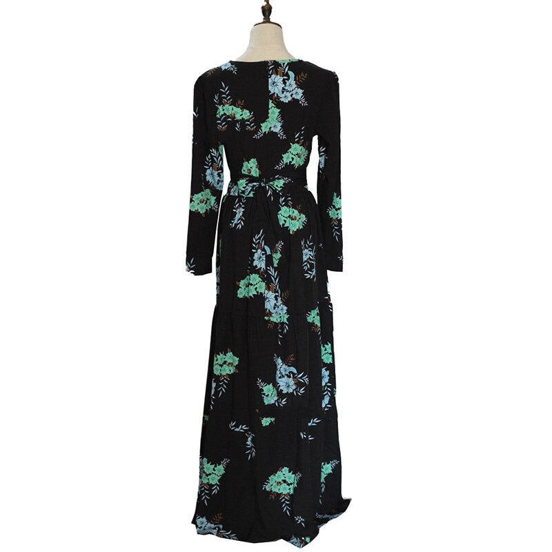 Oriente médio muçulmano ramadan feminino impresso fino respirável vestido arábia saudita árabe vestido islâmico omã étnica saia longa