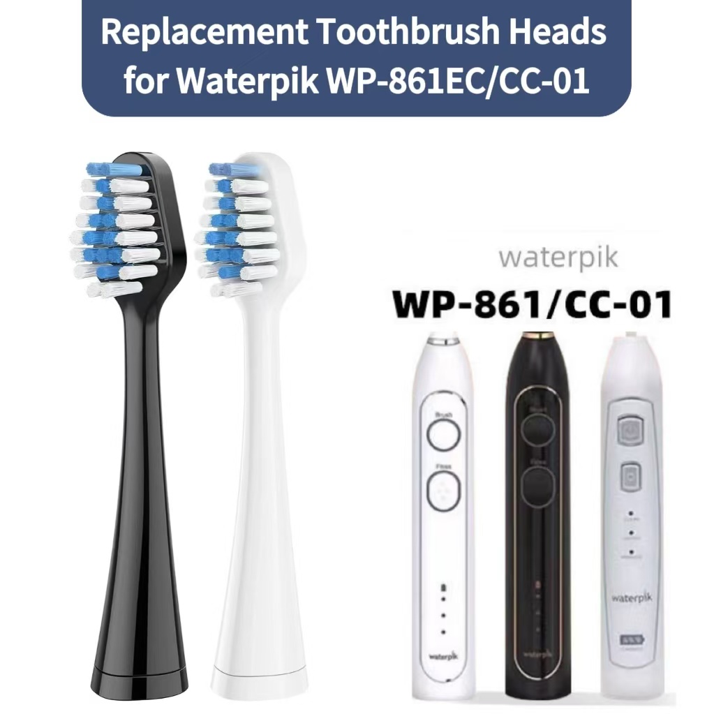 Ersatz-Zahnbürstenköpfe für Waterpik WP-862/WP-861EC/CC-01/Complete Care 9,0/5,0 elektrische Zahnbürstenköpfe, Borstendüsen