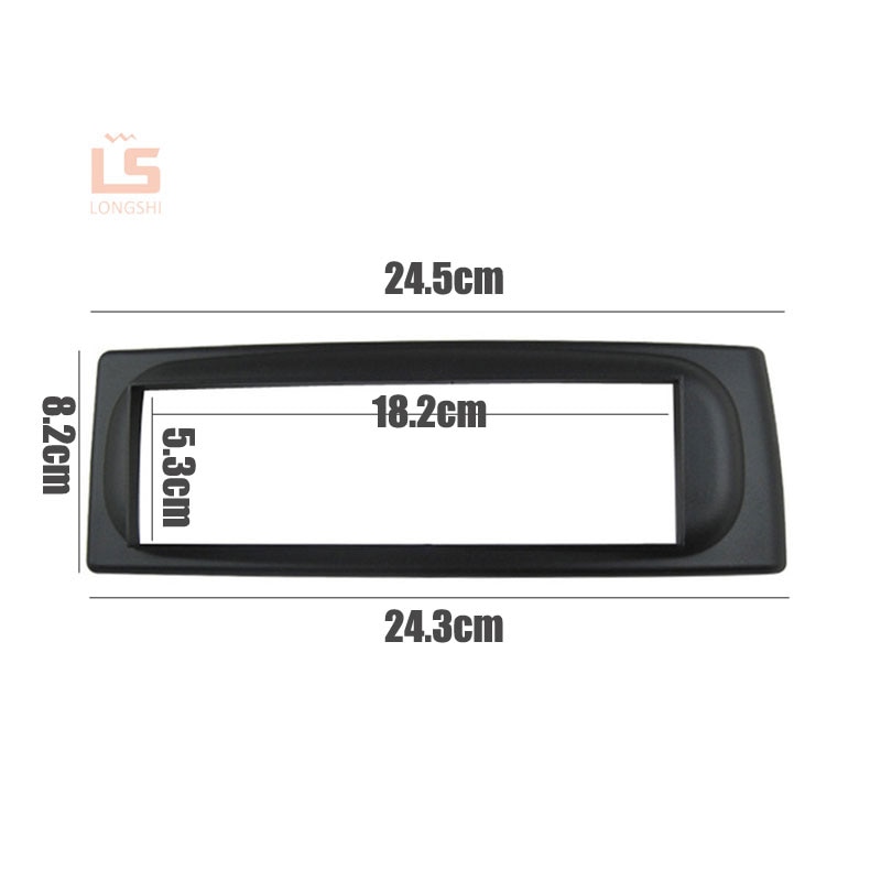 1Din Car Refitting radio Fascia for 1996-2003 RENAULT SCENIC Megane Dash Mount Kit Adaptor auto stereo install DVD Frame 1 DIN