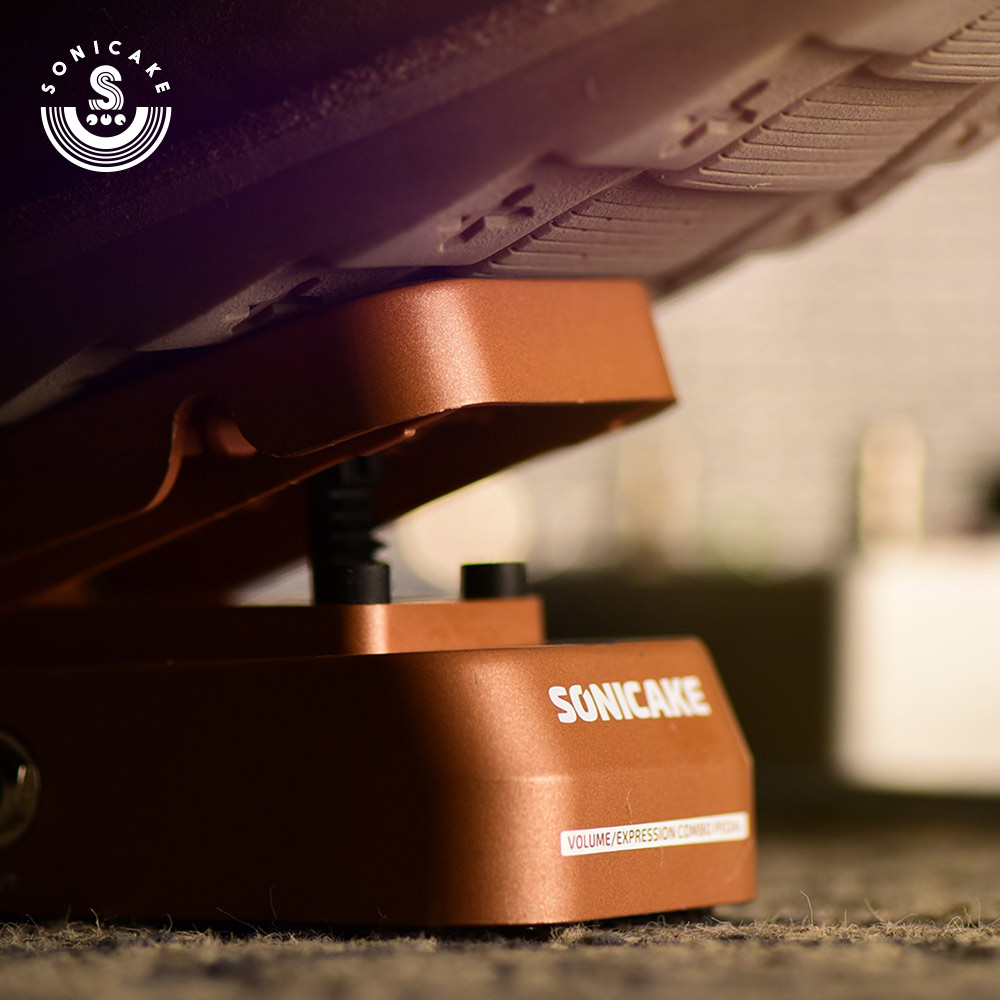 Sonicake 2 in 1 Passive Volume Expression Pedal Mini Guitar Effects Pedal QEP-02