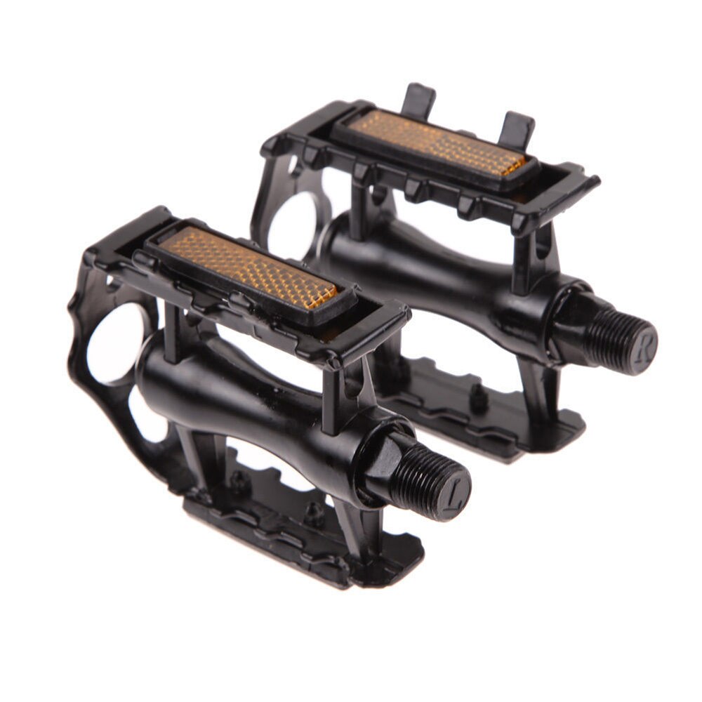 1Pair Ultralight Bike Bicycle Pedals Mountain Road Bike Part Pedal Cycling Aluminum Alloy Ultra-Light Hollow Flat CagePedals