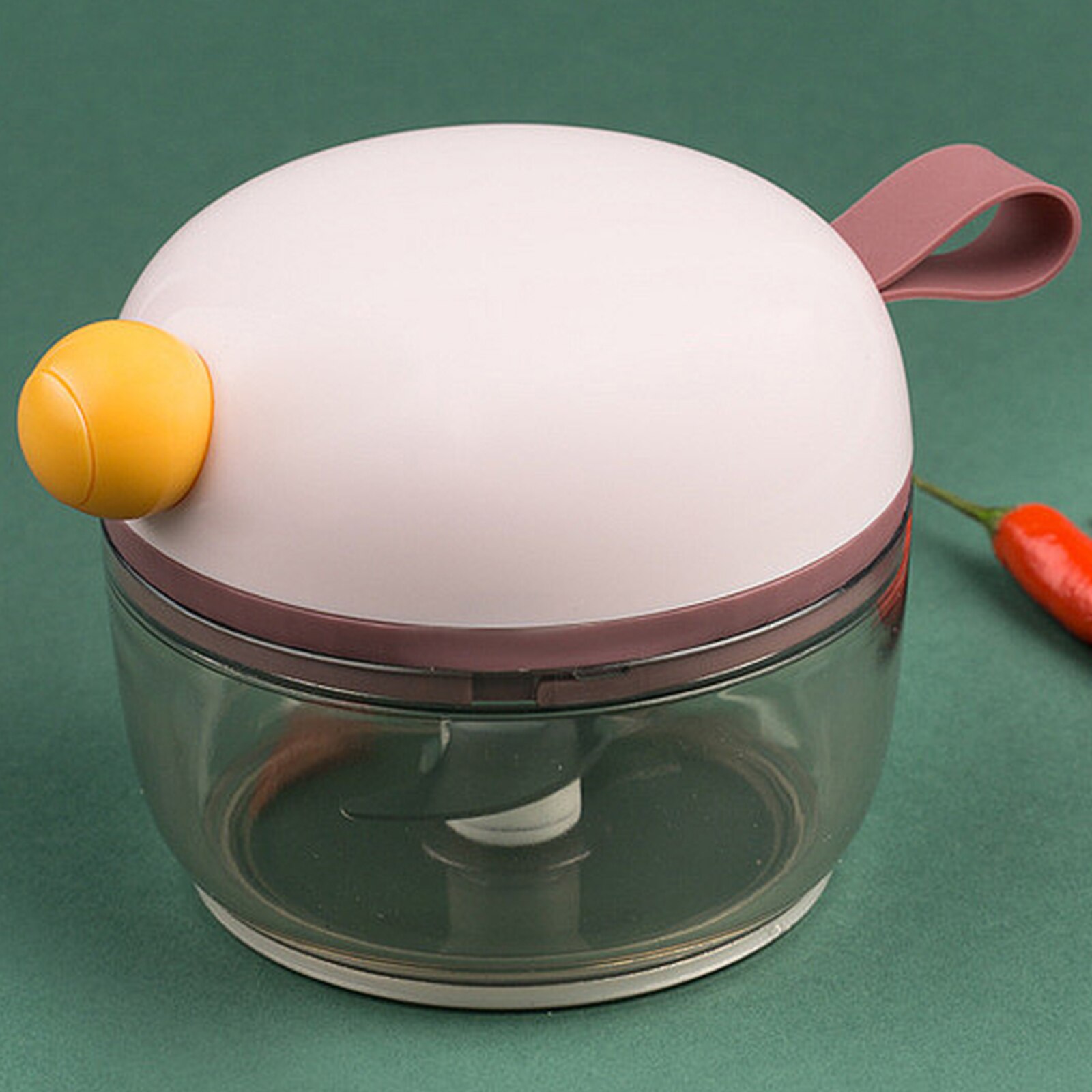 Magnetic Bird Garlic Masher Hand-pull Garlic Masher Garlic Minced Garlic Household Kitchen Masher Small Set Up A Garlic Artifact: Pink