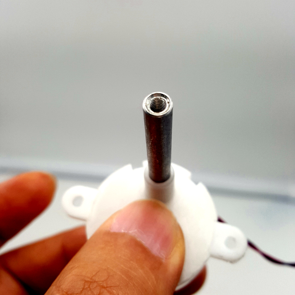 1 PCS DC 6 V 12 V 24-48 RPM Lange As Reductiemotor Reductie Versnellingsbak