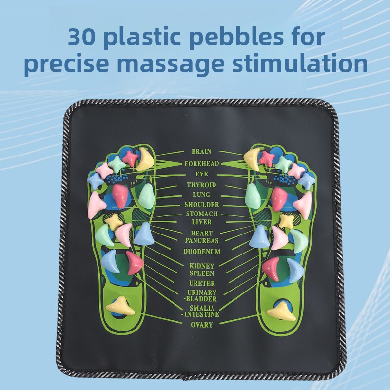 Imitatie Kiezelvoetmassage Pad Acupressuurplaat Voetmassage Voetmassage Wonder Duurzaam Acupressuur Voetkussen Huishouden