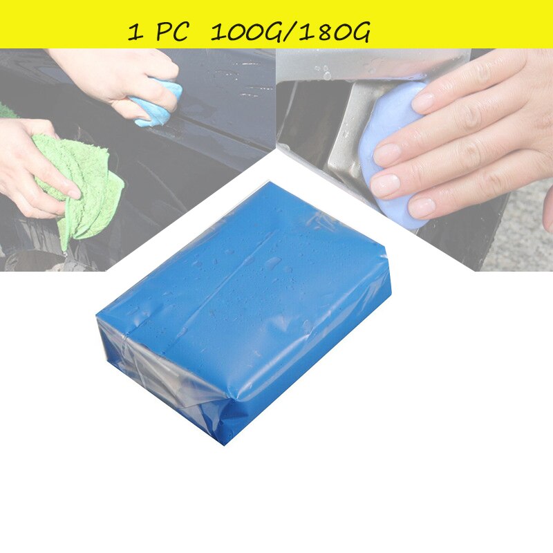 180/100g Auto Waschen Tonne Auto Reinigung Detaillierung Blau Magie Tonne Auto Auto sauber Tonne Bar Mini Handheld Auto Unterlegscheibe