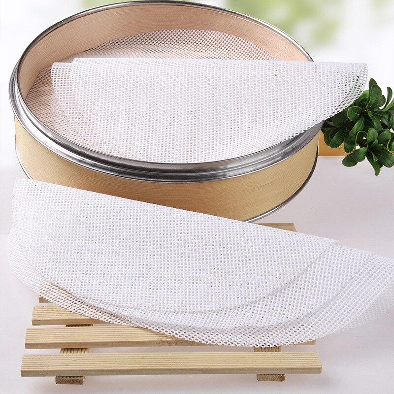 1Pc Non-Stick Steamer Mat Dim Sum Tool Food Grade Silicone Kitchen Under Steamers Mat Cooking Accessories Eco-friendly Cookware
