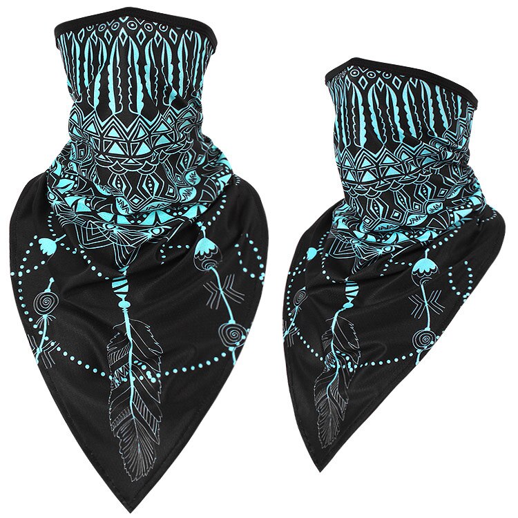 Moto cagoule motif Paisley Moto, masque de cyclisme, cache-cou, Tube écharpe, motard Motocross, Bandanas de tête pour hommes et femmes: 38