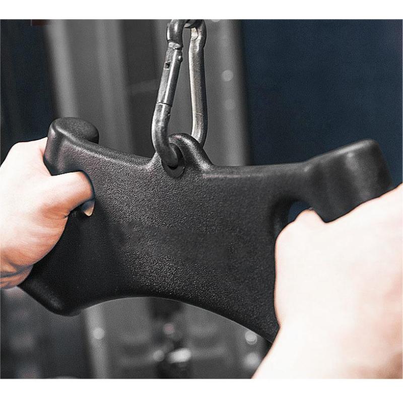 5-teiliger Fitness-Lat-Pull-Down-Griff für Zuhause, Fitnessstudio, Riemenscheibe, Kabelmaschinenaufsatz, rutschfeste Stange, Rudern, rotierender Handgriff, Rudern, T-Stange