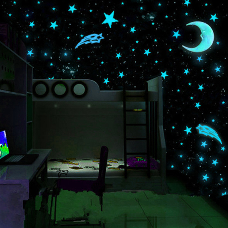 Constellation stickers Glow in the Dark Toys for kids Luminous Star constellation Stickers Bedroom Sofa Fluorescent Painting Toy