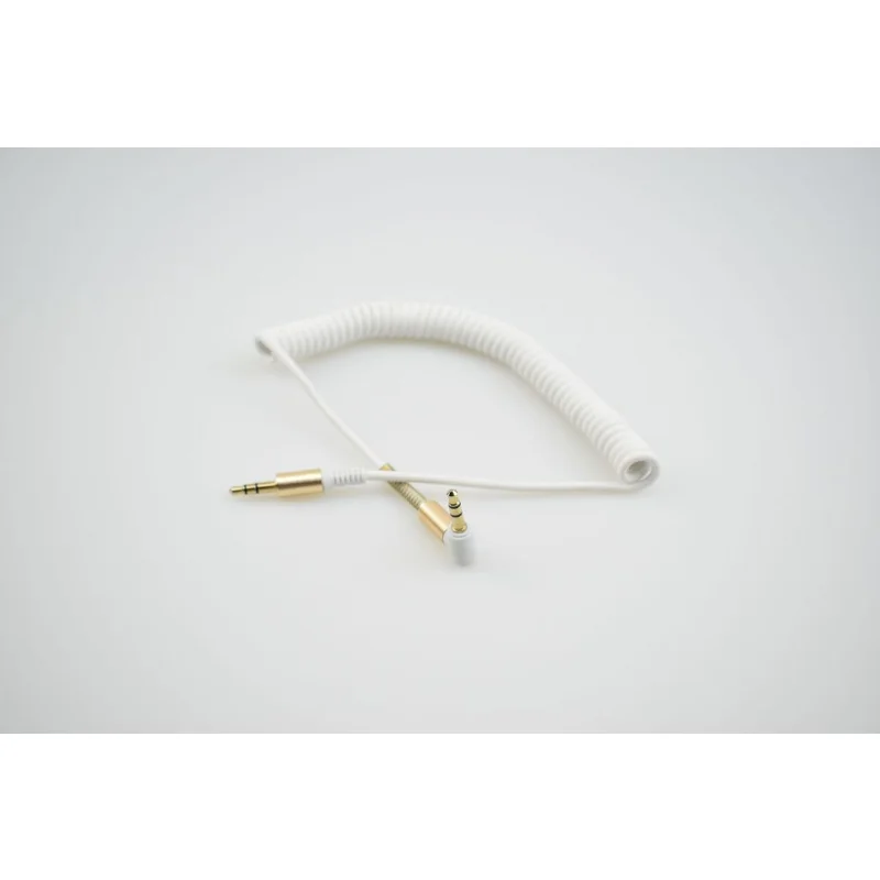 3.5 Jacek AUX Kabel audio 3.5MM męnarty robić męskiego Kabel robić telefonu Głośnik samochodowy MP4 Słuchawki 1.8M Jacek 3.5 Sprężynowe kable audio