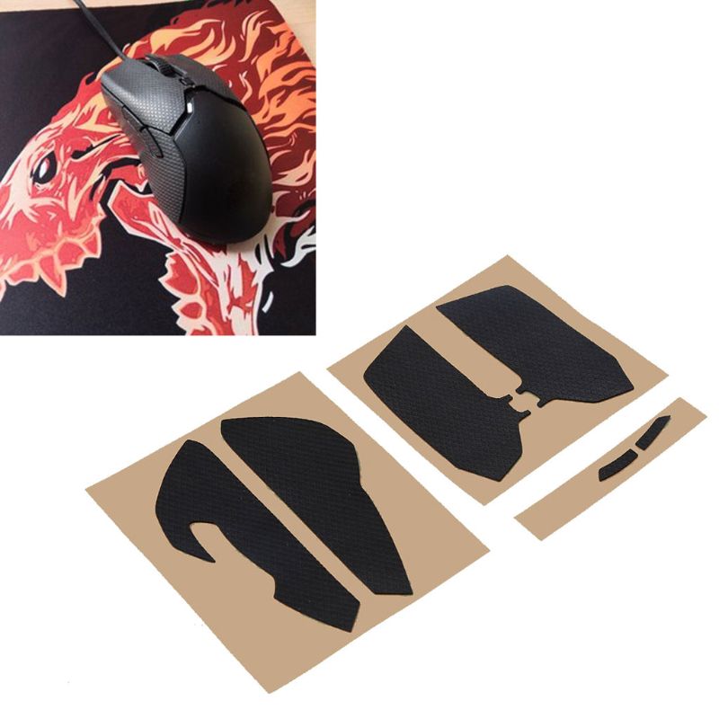 Pegatinas laterales para patines de ratón, almohadillas resistentes al sudor, cinta antideslizante para Razer Viper Mini Mouse