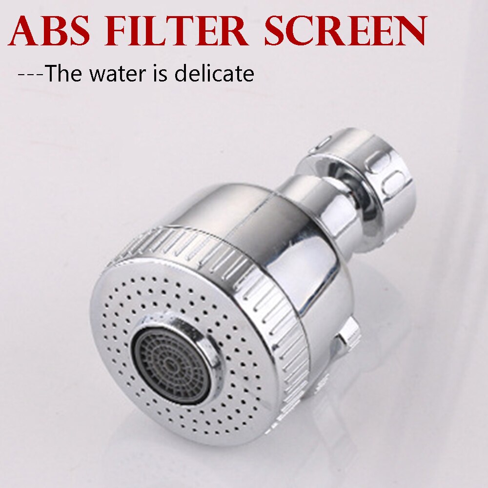 Stainless Steel Adjustable Faucet Nozzle Faucet Water Saving Filter Shower Bracket Universal Foamer Bathroom Shower