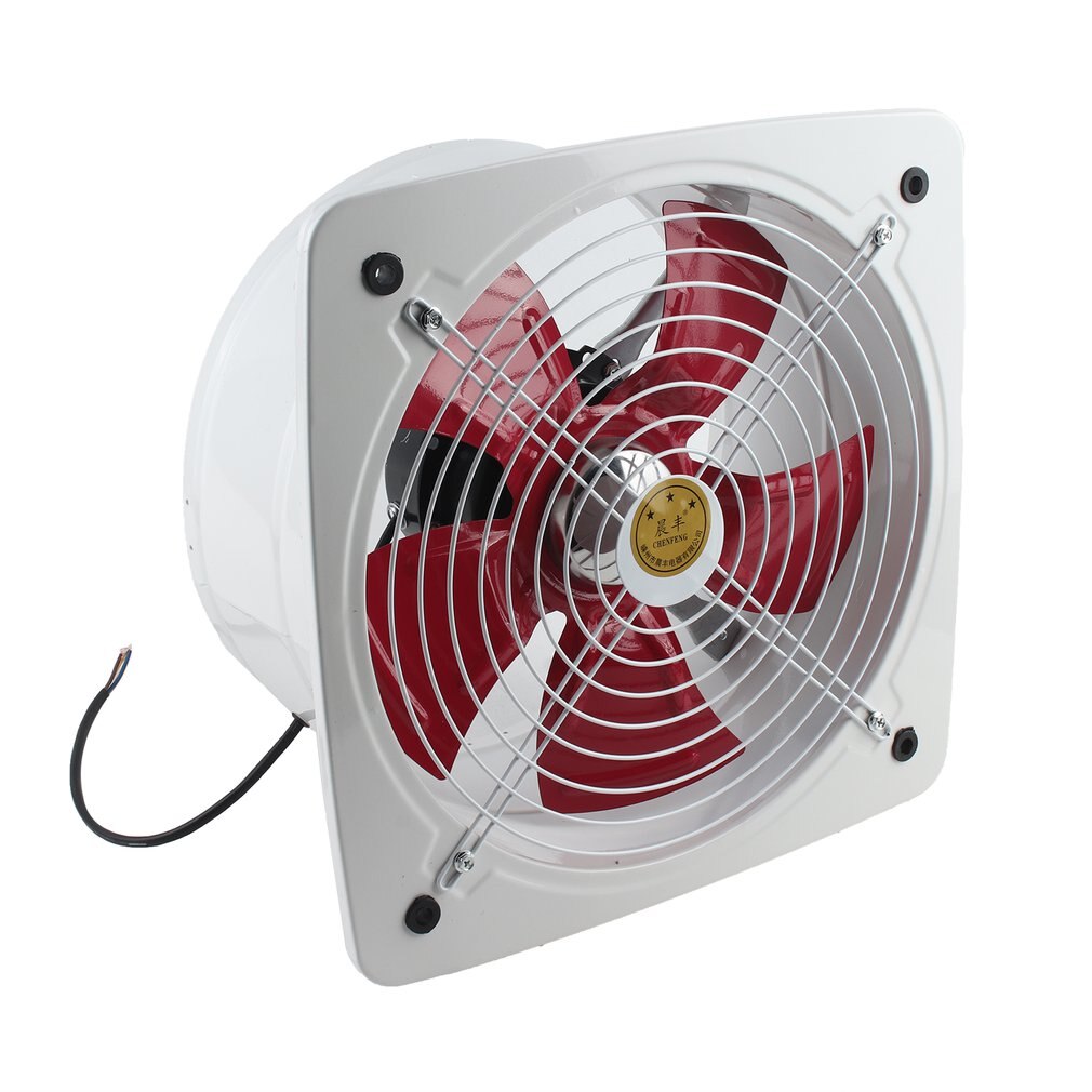 Industrial Ventilation Extractor Metal Axial Exhaust Commercial Air Blower Fan Low Noise Stable Running
