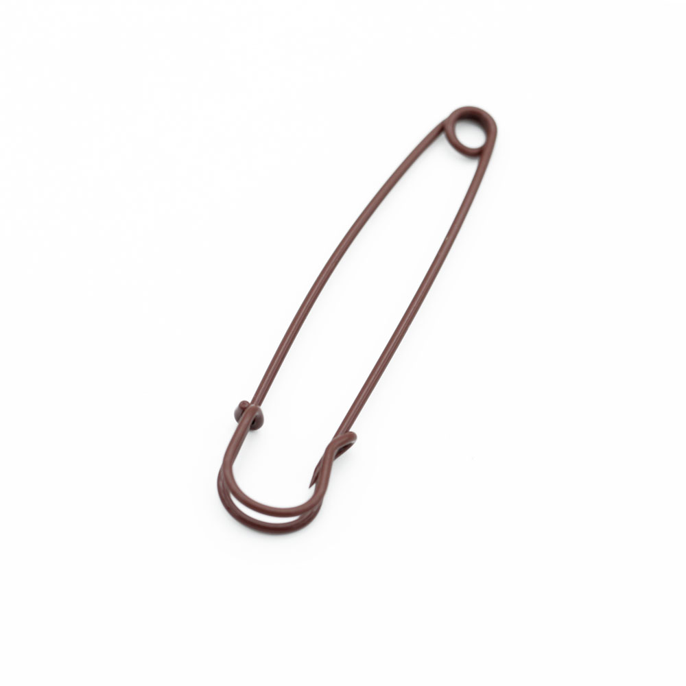 10 Stuks Grote Zware Metalen Veiligheidsspelden Broche Pins Naaigereedschap Kleur Pins Voor Diy Sieraden Naaien Accessoires Grote Veiligheidsspeld: Beige