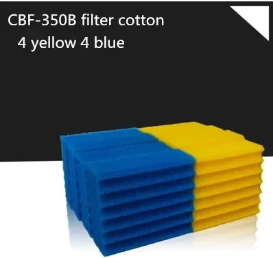 SUNSUN CPF CPA 1500 2500 5000 10000 15000 20000 30000 50000 Fishpond Filter Original Biological Cotton: Silver