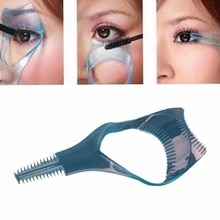 3 in 1 Wimper Stencils Mascara Applicator Gids Tool Eye Lash Kam Make Helper voor Vrouwen Maquiagem Ogen Beauty Accessoires