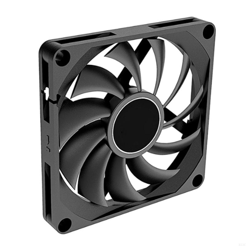 80mm wentylator chłodzący obudowę komputera PWM cichy system chłodzenia wodnego obudowa PC Cooler HB łożysko hydrauliczne 12v