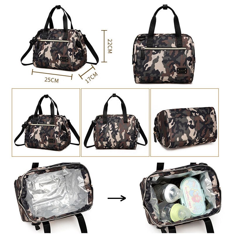 Bolsas de almacenamiento térmico para comida de bebé, bolsa de almuerzo, aislante térmico, multifuncional, instantánea, para lactancia, paquete de hielo