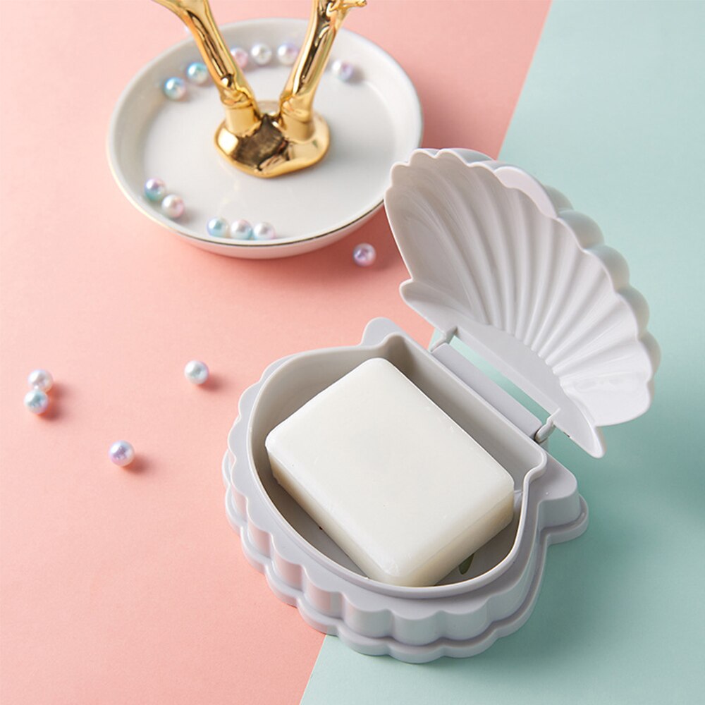 Kreatywna pokrywka kształt mydelniczka odpływ łazienkowy mydelniczka mydło podróżne przechowywanie ochraniać Obudowa akcesoria łazienkowe