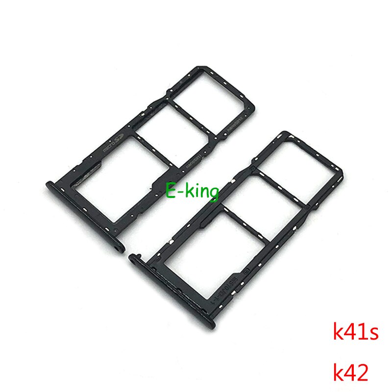 Soporte de tarjeta SIM para LG K22, K41S, K42, K52, K62, K51S, K61, adaptador de ranura para tarjeta, 10 Uds.: K42 dual