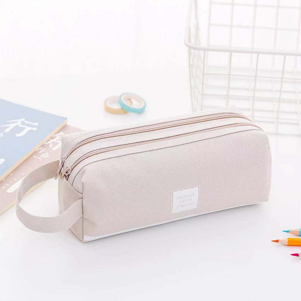 Large Capacity Pencil Case School Students Stationery Pen Storage Bag Supplies Pen Box Pencil Cases Office Stationary Supplies: B4