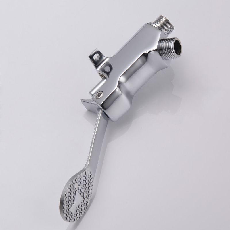 Válvula de Control de Pedal para cocina, grifo de agua del fregadero, interruptor de lavabo Vertical, novedad de