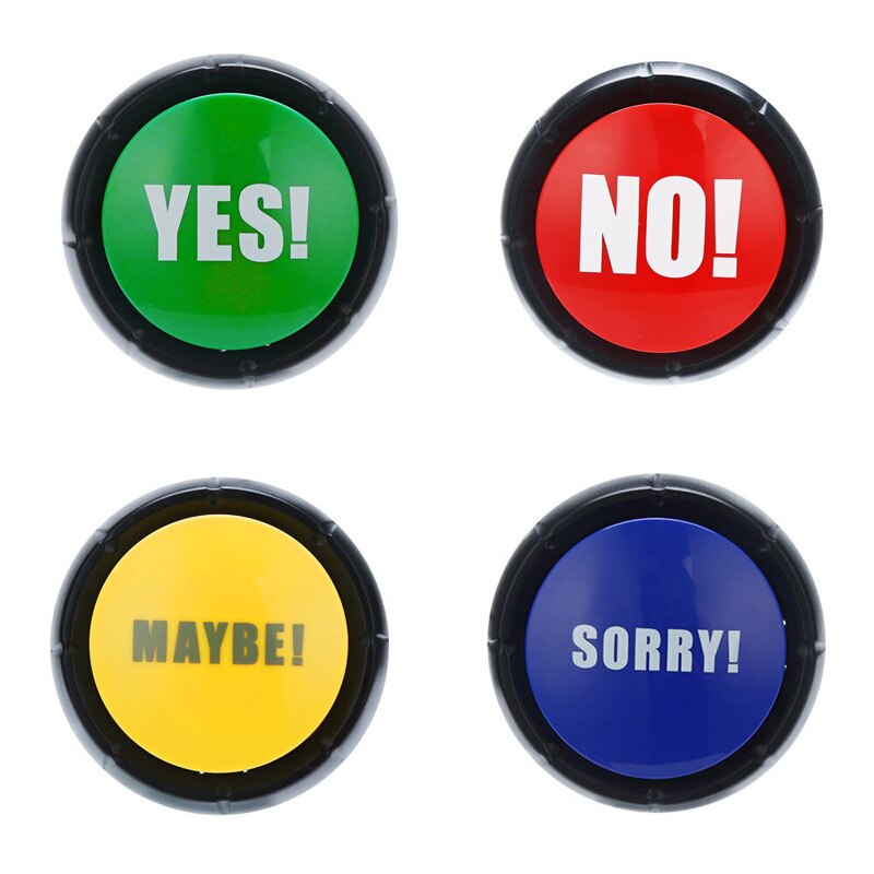 Sound Button Answer Learning Buzzers Talking Answer Button Button Dog Buttons for Communication: Default Title