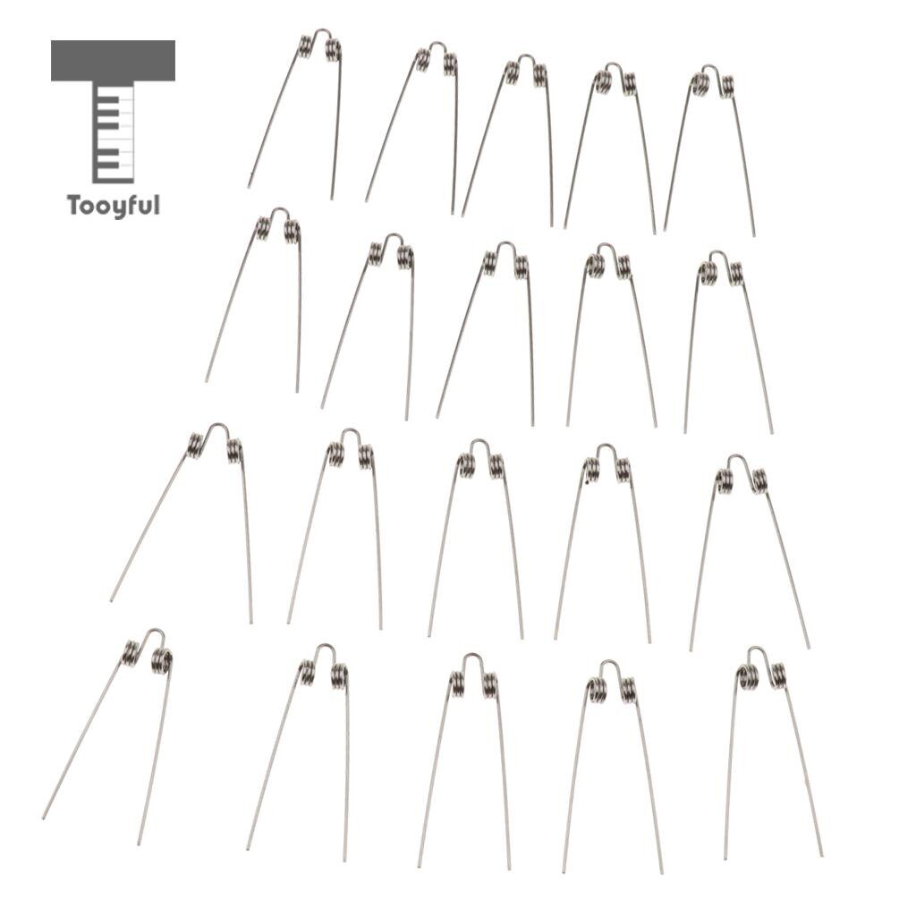 20 Pcs Metal Trombone Spit Valve Springs Trombone Trumpet Tuba Baritone Water Key For Musical Instrument Accessories